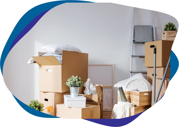 Professional moving in and out cleaning service